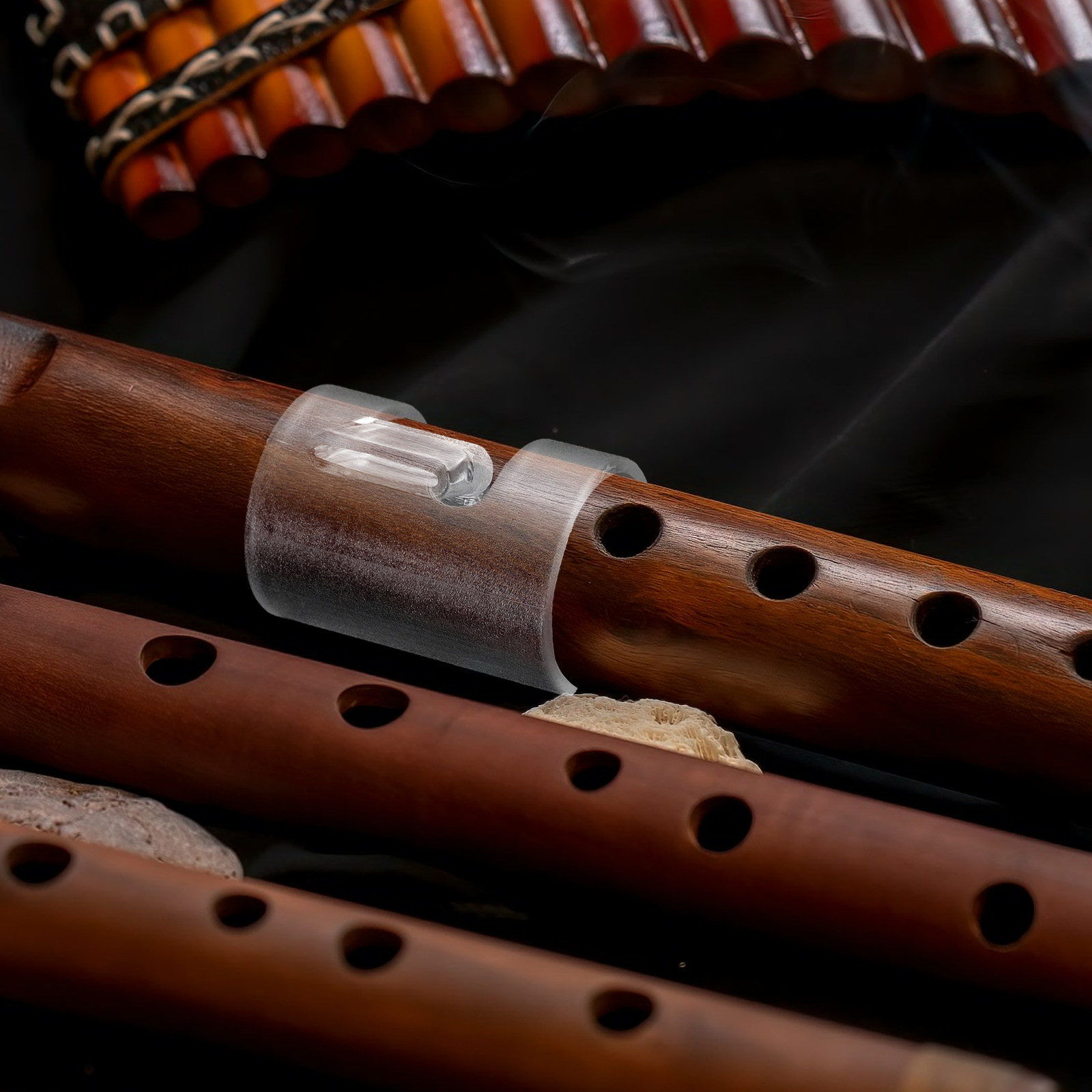 Musical Instrument That You Blow Into - Flute Lip Guard Practice Tool Mouthpiec