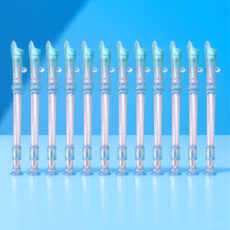 Musical Instrument That You Blow Into - 12Pcs Children Clarinet Beginner Practice Instrument