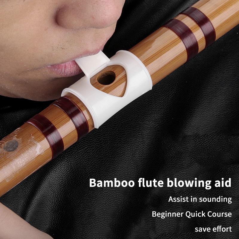 Bamboo Flute Blowing Aid Flute - Musical Instrument That You Blow Into 评论和价格