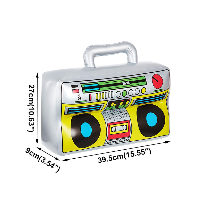 Inflatable Instruments Toy Set - Musical Instrument That You Blow Into 评论和价格