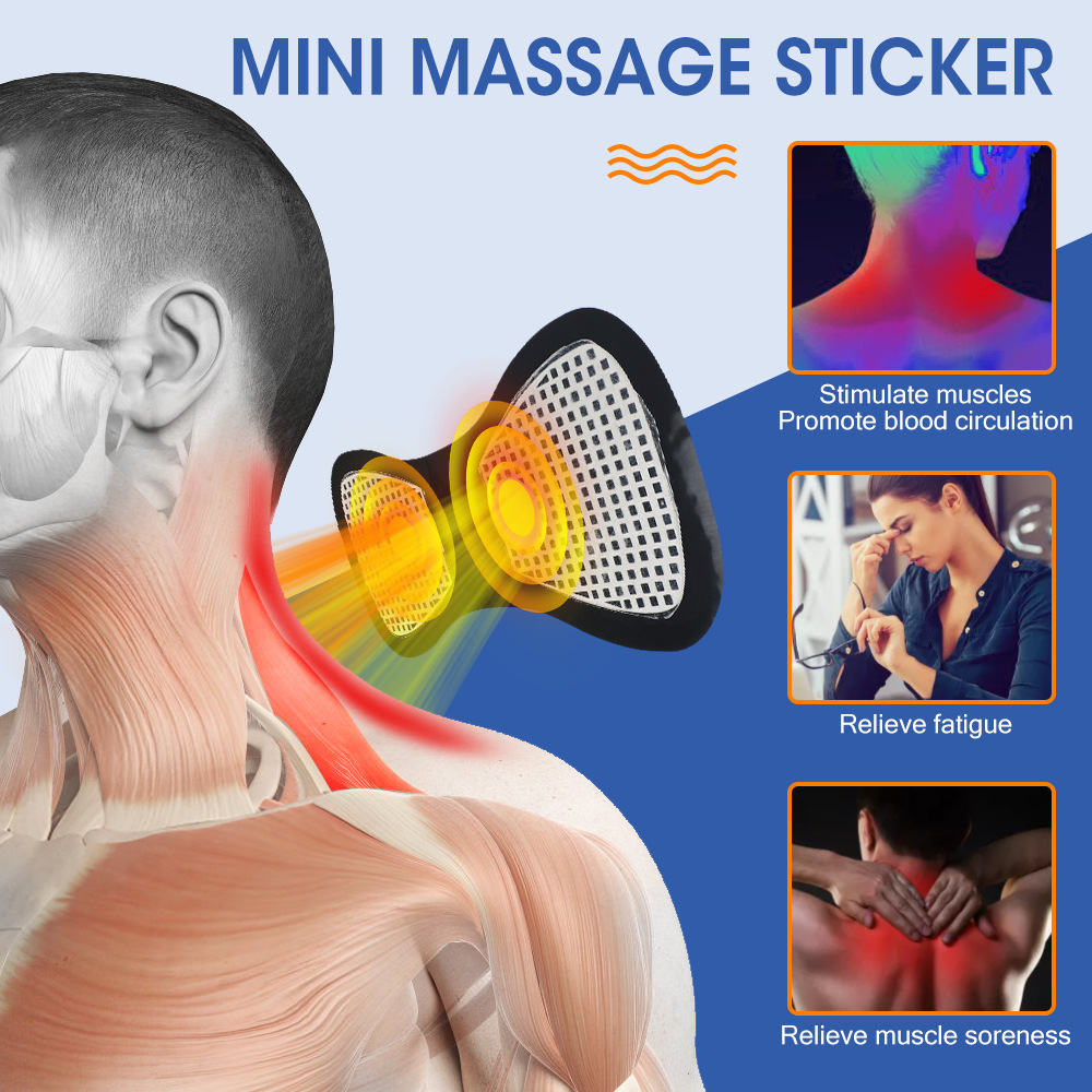 Mini Massage Patches with 8 Ma - Vibraslap Percussion 评论和价格