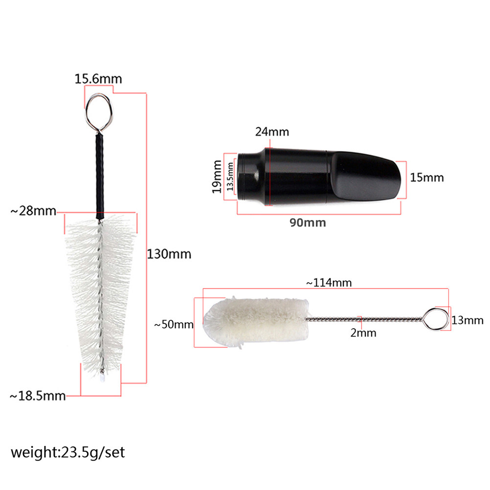 2Pcs Saxophone Mouthpiece Bull - Musical Instrument That You Blow Into 评论和价格