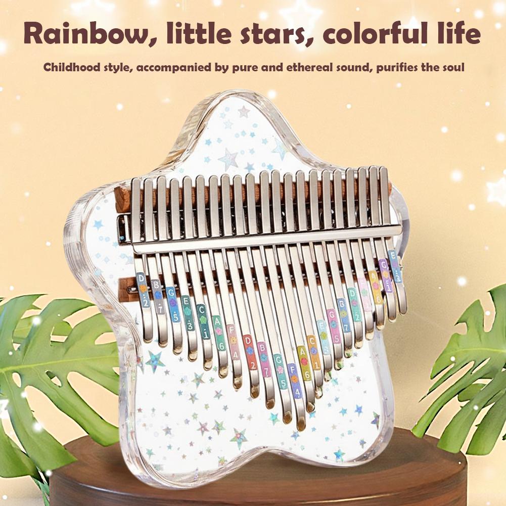 21/17 Keys Portable Finger Pia - Musical Instrument Kalimba 评论和价格