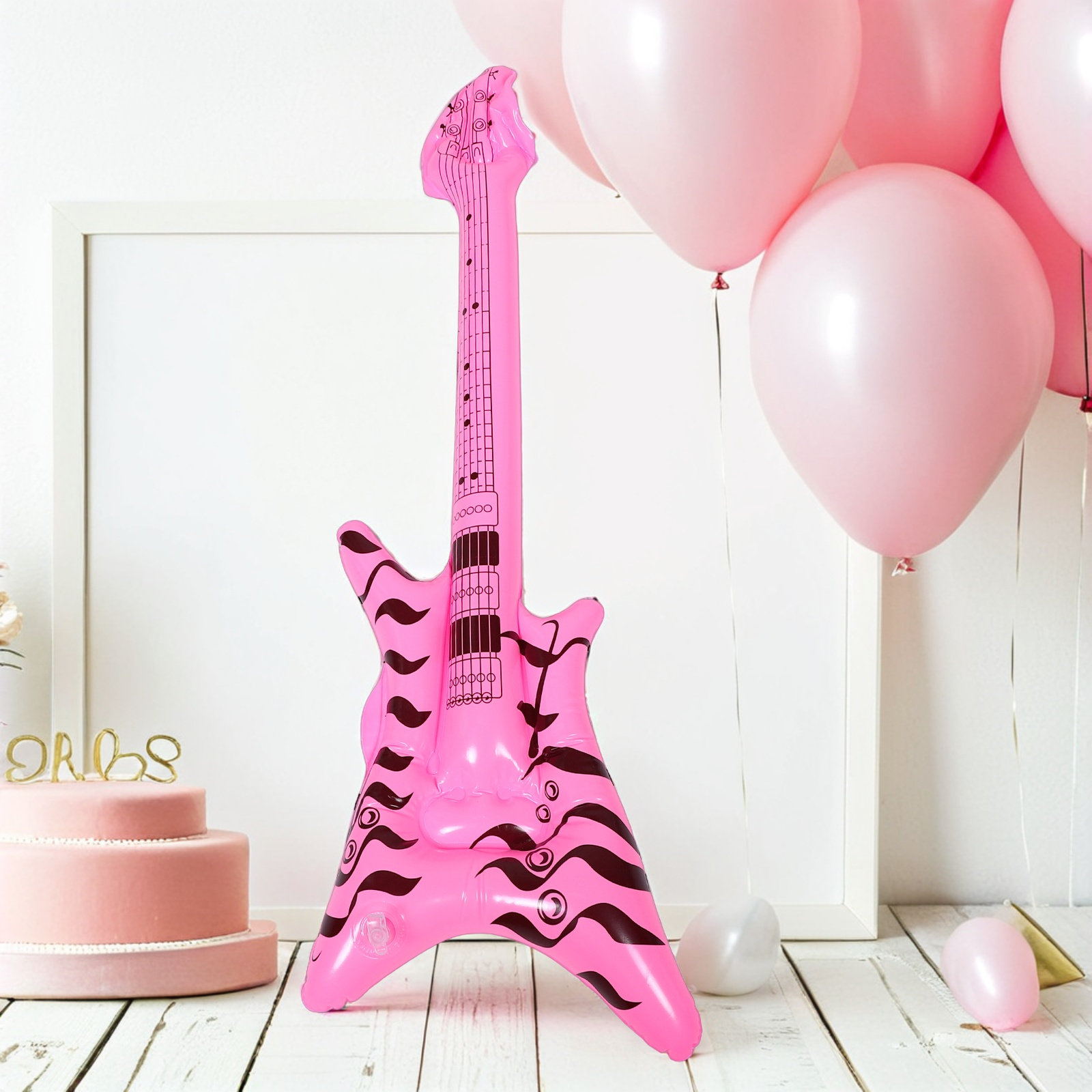 Inflatable Rock and Roll Guita - Musical Instrument That You Blow Into 评论和价格