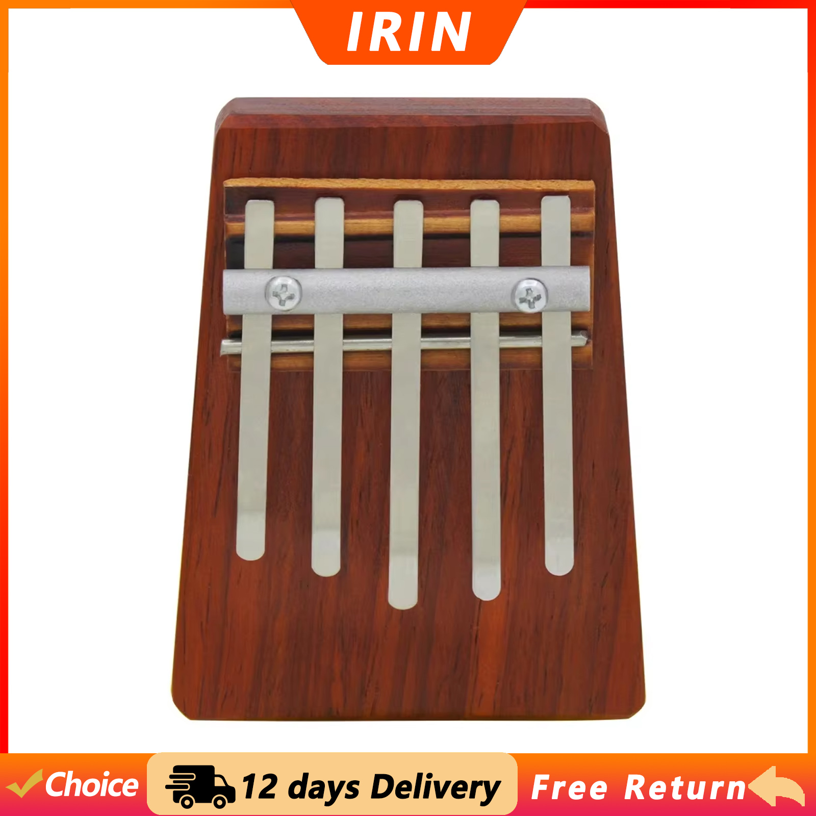 IRIN Kalimba 5 Tone Thumb Pian - Musical Instrument Kalimba 评论和价格