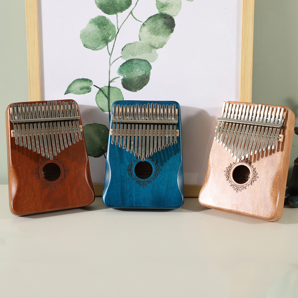 8/17Keys Mini Wooden Kalimba H - Musical Instrument Kalimba 评论和价格