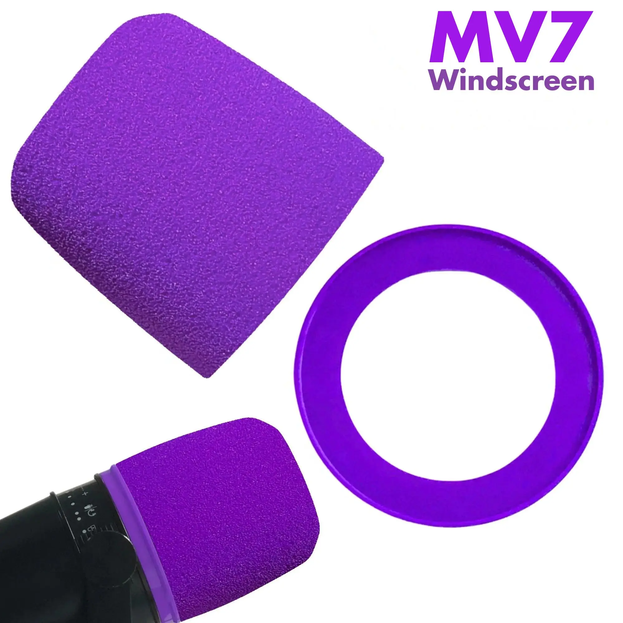 MV7 Foam for Shure MV7, MV7i,  - Shure Mic Mv7 评论和价格
