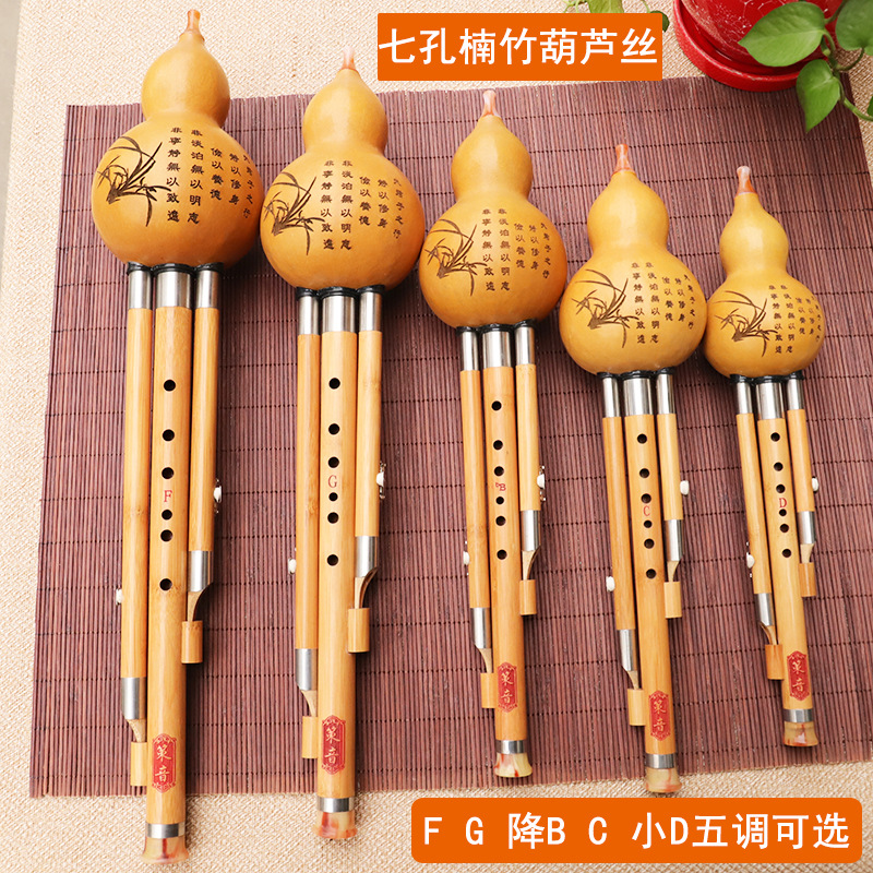 Nanzhu Gourd Silk Musical Inst - Musical Instrument That You Blow Into 评论和价格