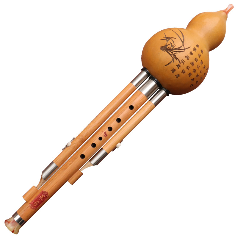 Nanzhu Gourd Silk Musical Inst - Musical Instrument That You Blow Into 评论和价格