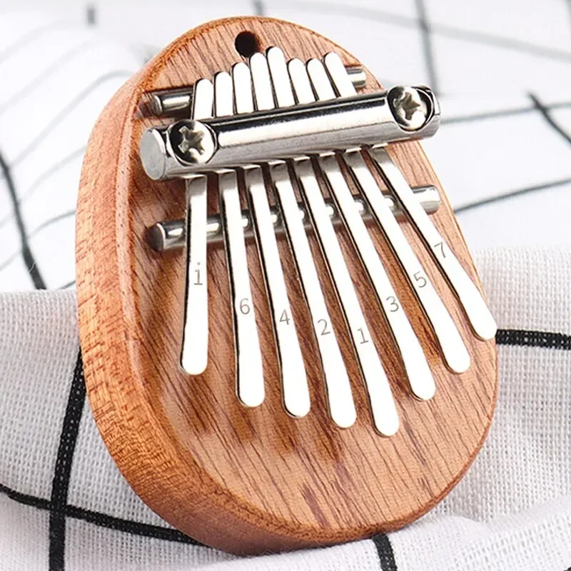 1Pcs Wood Mini Thumb Piano Mus - Musical Instrument Kalimba 评论和价格