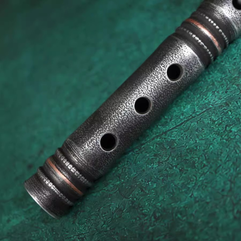 Traditional Flute Copper Handm - Musical Instrument That You Blow Into 评论和价格