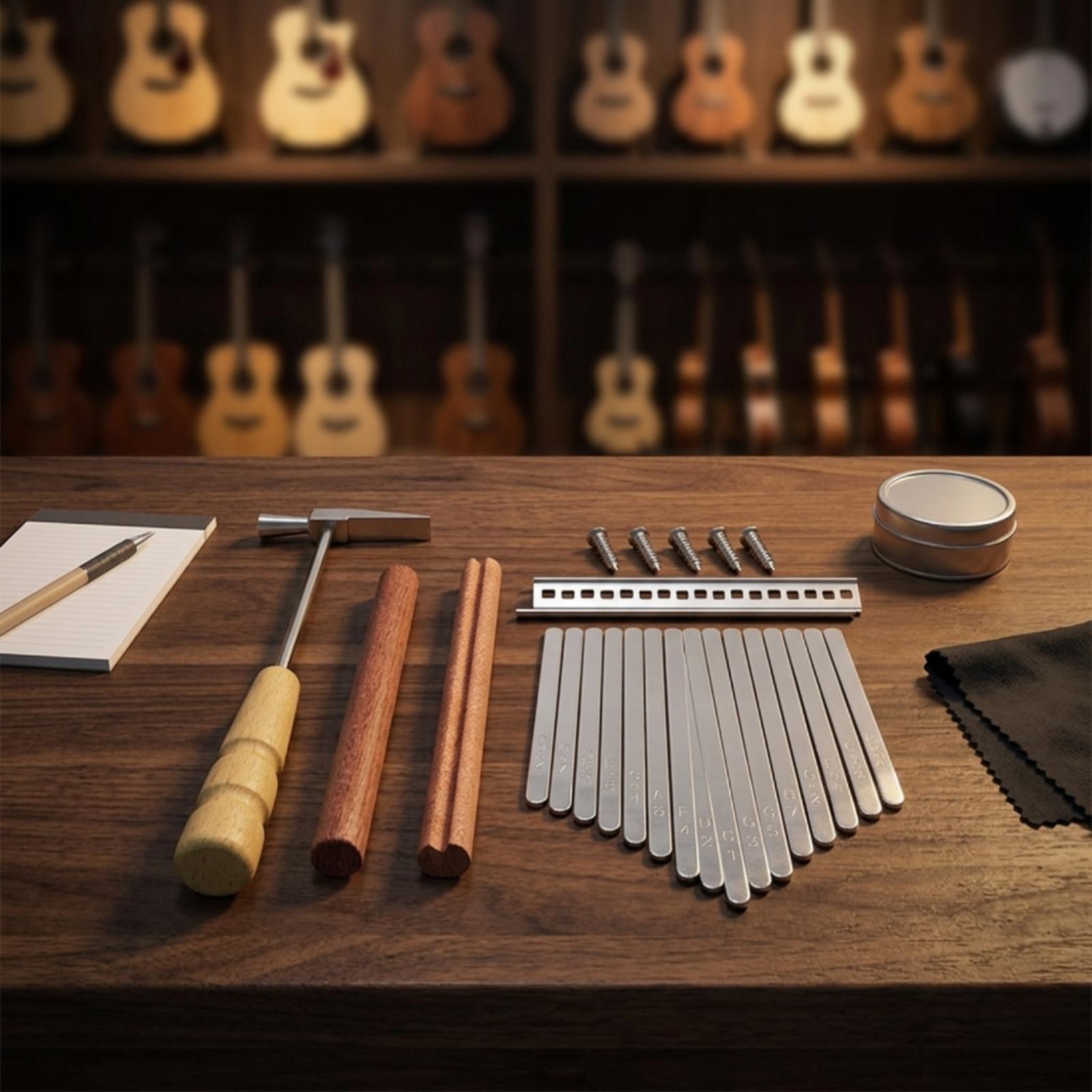 DIY Kalimba Thumb Piano 17 Key - Musical Instrument Kalimba 评论和价格