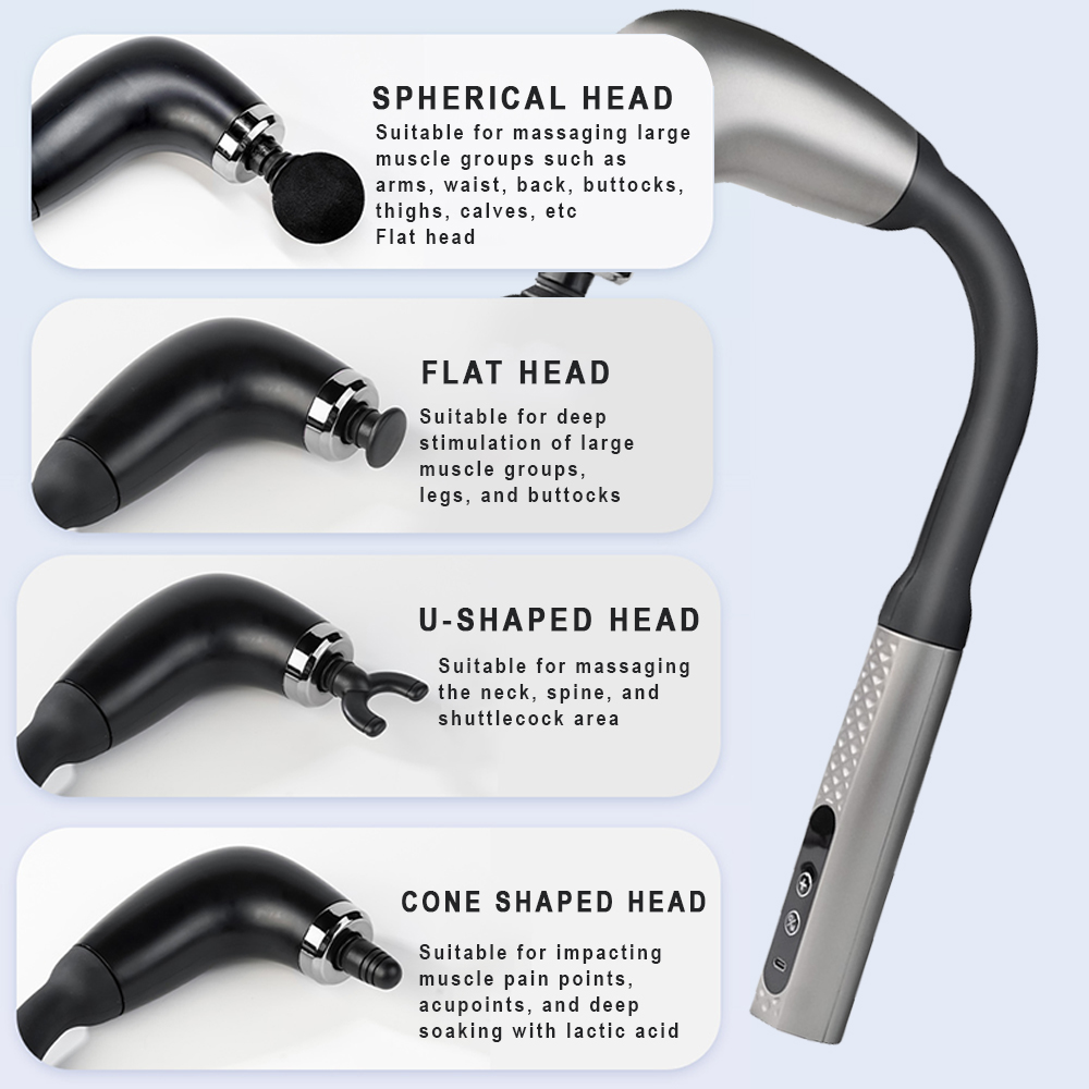 Portable Fascial Massage Gun E - Vibraslap Percussion 评论和价格