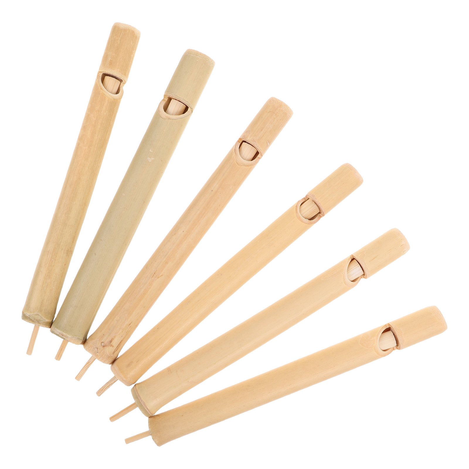 6Pcs Children's Bird Call Wood - Musical Instrument Flute 评论和价格